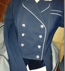 Frac Lamantia Couture femme bordure blanche et strass