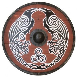 Bouclier Viking  Huginn Et Muninn