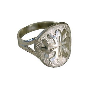 Bague Croix occitane