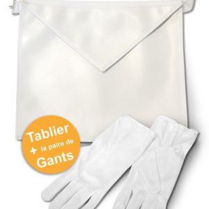 Tablier d&rsquo;apprenti + gants