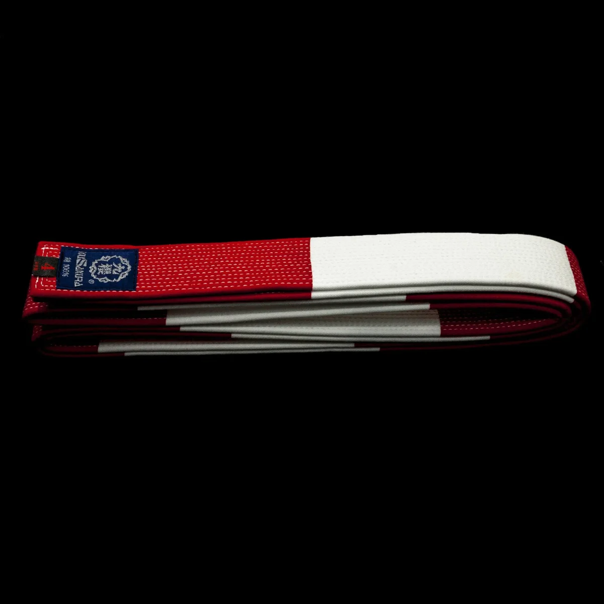 Kohaku Obi Officiel Kata (JRWZ) - Ceinture blanche/rouge – Image 2