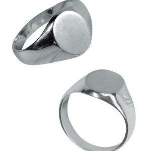 Chevalière en argent à personnaliser