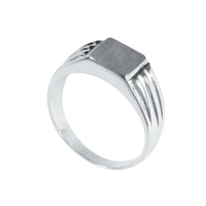 Bague en argent à personnaliser