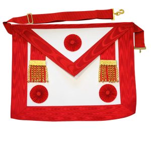 Tablier Maître R.E.A.A., cuir véritable