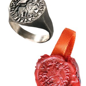 Chevalière Sceau templier