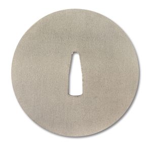 Tsuba en acier inoxydable à graver