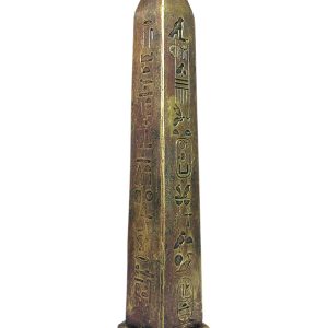 Obélisque décoratif en résine