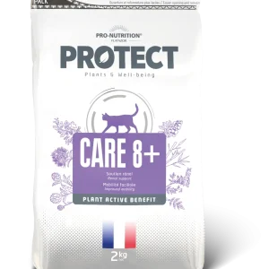 SOPRALPROTECTSacherie-3D2KG-CARE8CHAT.pngv1714509839 Pro Nutrition - PROTECT CHAT CARE 8+ | Croquettes vétérinaires pour chat senior