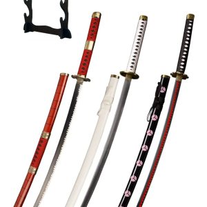 Pack 3 Katanas Métal ONE PIECE