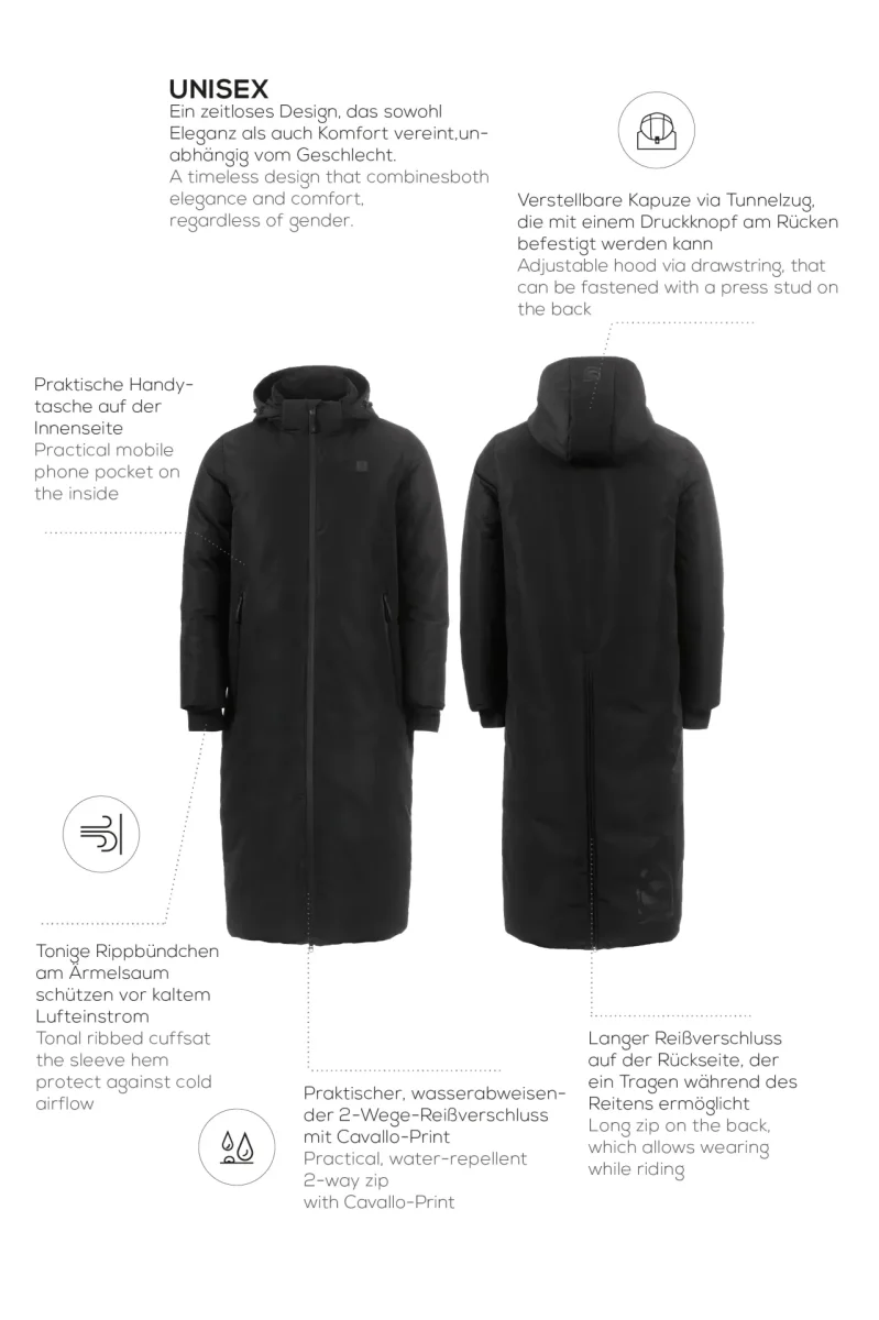 Manteau Long Unisexe CAVALMAIKO de Cavallo – Image 5