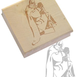 Tampon Chevalier en prière