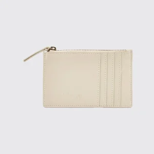 Porte-cartes en cuir Broomhill - Oyster