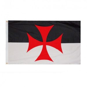 Drapeau de l&rsquo;ordre du temple