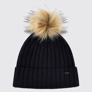 Bonnet en laine mélangée Curlew - Navy