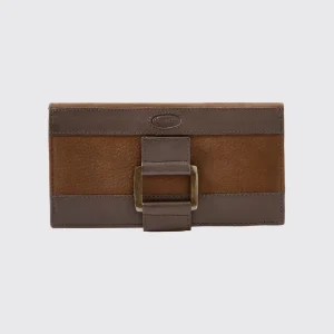 Porte-monnaie en cuir Dunbrody- Walnut