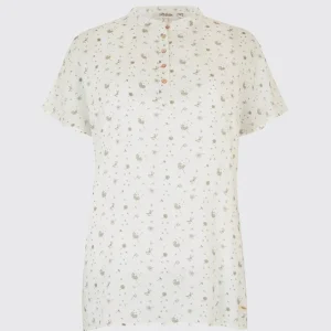 Waterfall Top en Viscose -  White