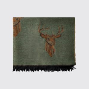 Châle en laine Heatherbell - Dusky Green