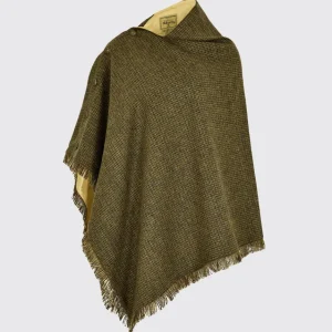 Poncho en Tweed Hazelwood - Heath