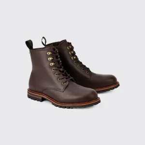 Bottines à lacets Laois - Mahogany