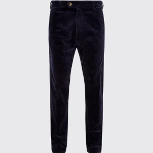 Pantalon en velours côtelé Stride, entrejambe 87 cm - Navy