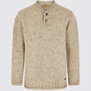 Pull Irlandais Taylor - Stone