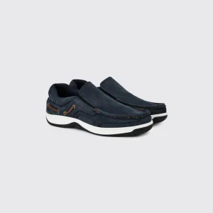 Yacht Men's Slip-On Deck Shoe - Midnight Blue