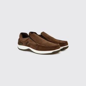 Yacht Men's Slip-On Deck Shoe - Walnut Nb