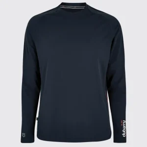 T-shirt à Manches Longues Ancona Homme  - Navy