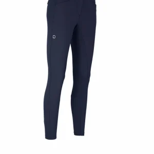 Pantalon d'équitation Pikeur Candela full grip Bleu nuit