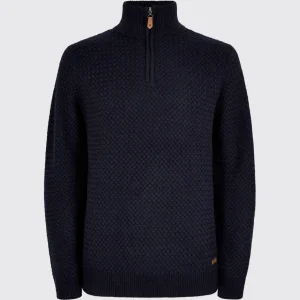 Pull  à col zippé Power - Navy