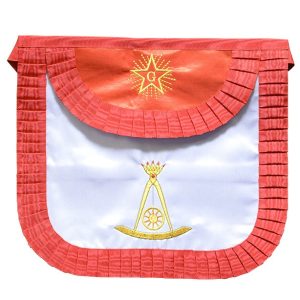 Tablier 2 Eme Degré. Rite Français