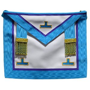 Tablier Vénérable Maitre Memphis Misraim 3 taus et pendeloques