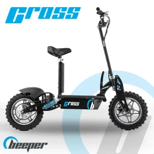 Trottinette électrique Beeper cross 36V 1000W Avec selle